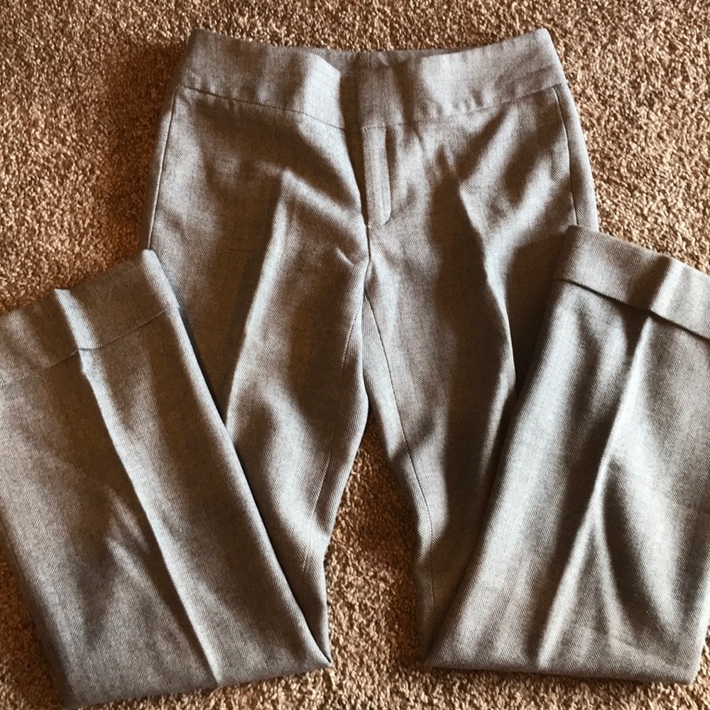 Banana Republic size 4 dress pants herringbone
